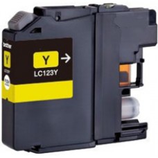 Brother LC-121 / LC-123 Geel inktcartridge (huismerk)