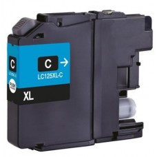 Brother LC-125XL Cyaan inktcartridge (huismerk)