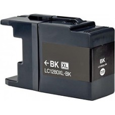 Brother LC-1280XXL Zwart inktcartridge (huismerk)