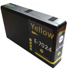 Epson T7024 (T70244010) Geel inktcartridge (huismerk)