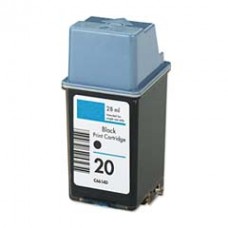 HP 20 (C6614A) Zwart inktcartridge (huismerk)