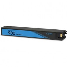 HP 980 (D8J07A) Inktcartridge Cyaan (huismerk)