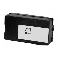 HP 711 (CZ133A) Zwart inktcartridge (huismerk)