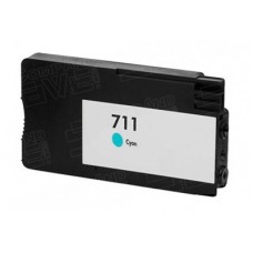 HP 711 (CZ130A) Cyaan inktcartridge (huismerk)