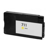 HP 711 (CZ132A) Geel inktcartridge (huismerk)