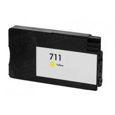 HP 711 (CZ132A) Geel inktcartridge (huismerk)